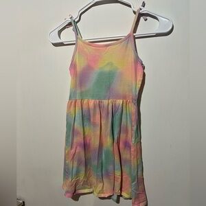 Jumping Beans Pastel Tie-Dye Sleeveless Dress